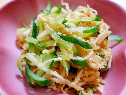 ♡暑い日に♡切干大根ときゅうりのさっぱりサラダ♡